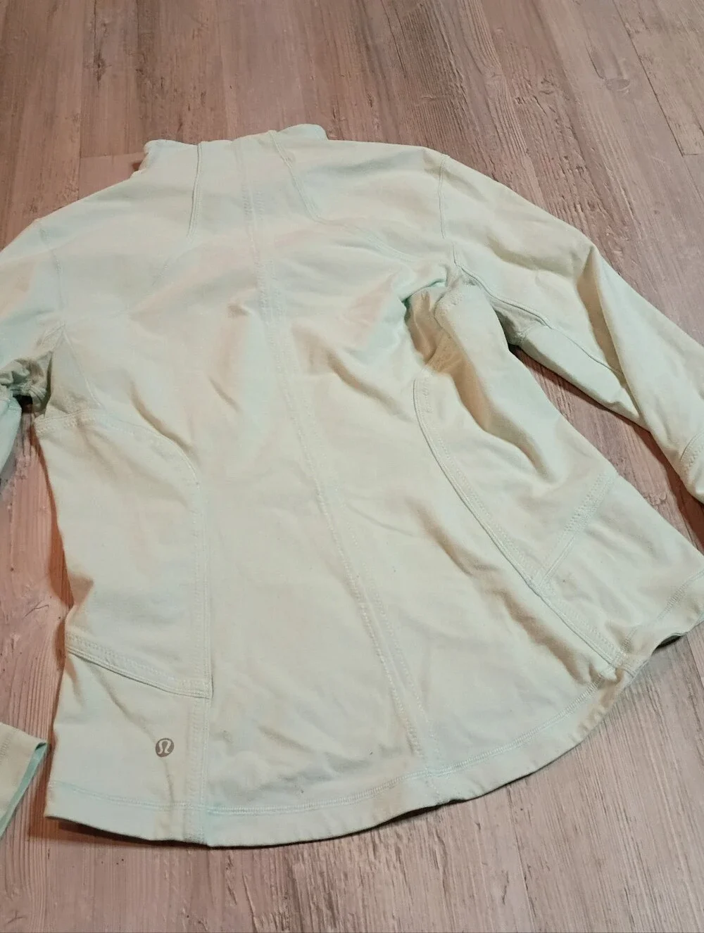 lululemon athletica Light Mint Full-Zip Athletic Jacket